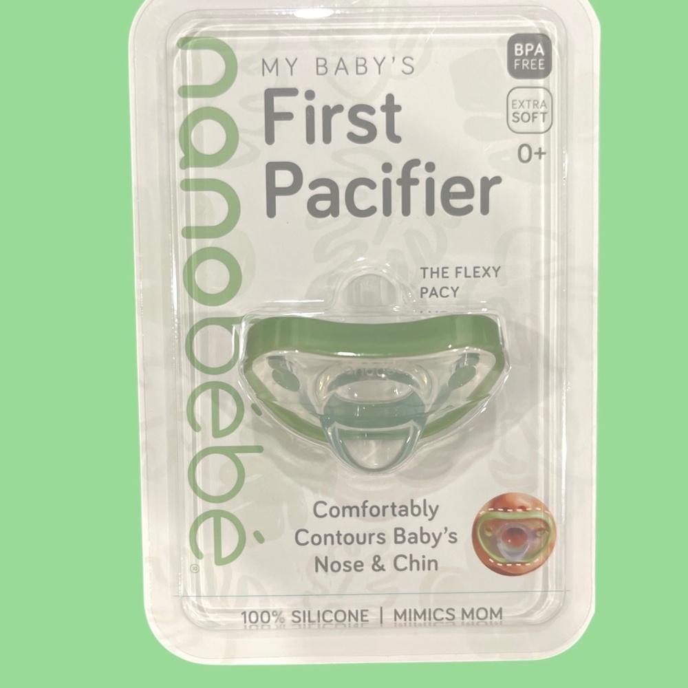 Nanobebe - My Baby’s First Pacifier - NEW